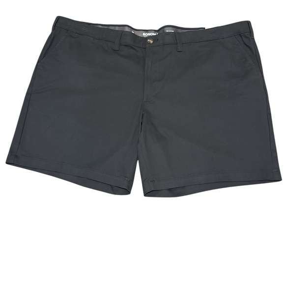 Men’s Flat Front Shorts - Picture 1 of 5